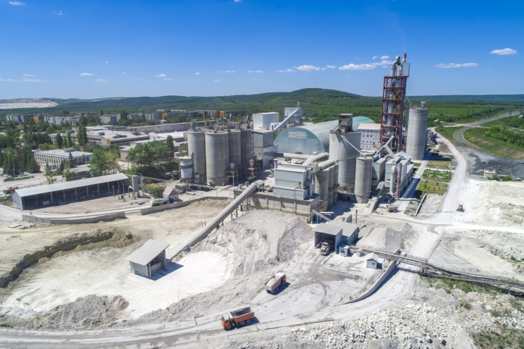 Строительство цементного завода мощностью 1000 тонн по клинкеру в сутки